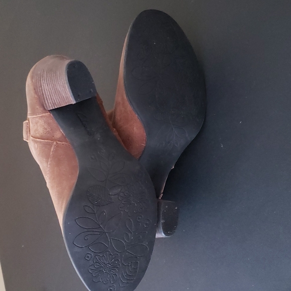 COPY - INDIGO By Clarks Heath Harrier Ankle Boots Cognac Size 7.5 - Picture 8 of 9